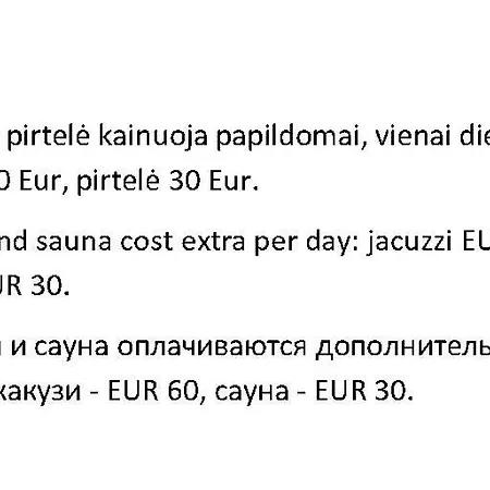 Atostogu Namas Su Baseinu, Jacuzzi Ir Pirtimi 別荘