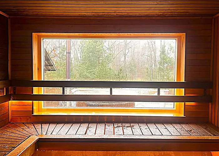 Atostogu Namas Su Baseinu, Jacuzzi Ir Pirtimi Vakantiehuis Klaipėda