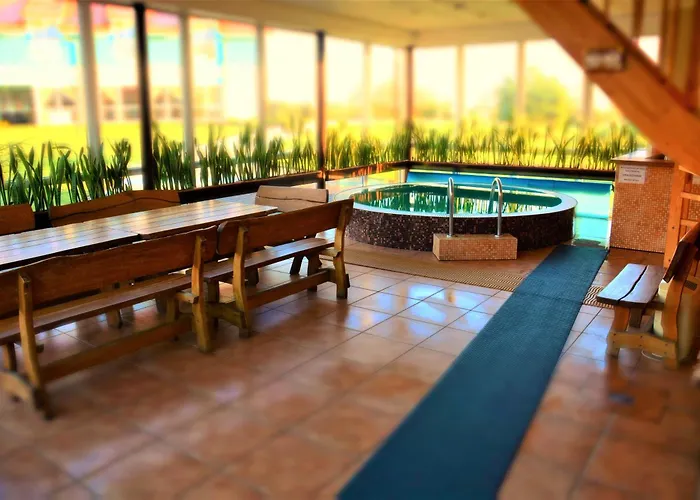 Semesterbostad Atostogu Namas Su Baseinu, Jacuzzi Ir Pirtimi *