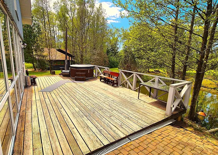 Atostogu Namas Su Baseinu, Jacuzzi Ir Pirtimi Klaipėda